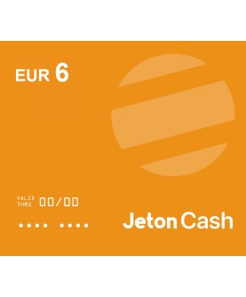 JetonCash Card €6 Key EUROPE
